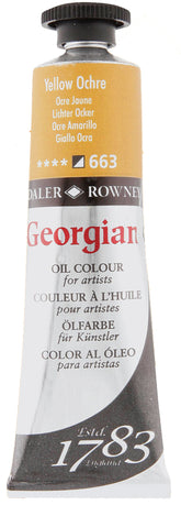 Daler Rowney Georgian Oil Paint - Yellow Ochre 38 ml
